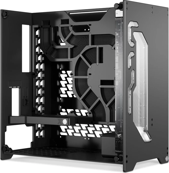 EK Water Blocks EK-Quantum Torsion A60 Black Limited Edition, schwarz, Glasfenster