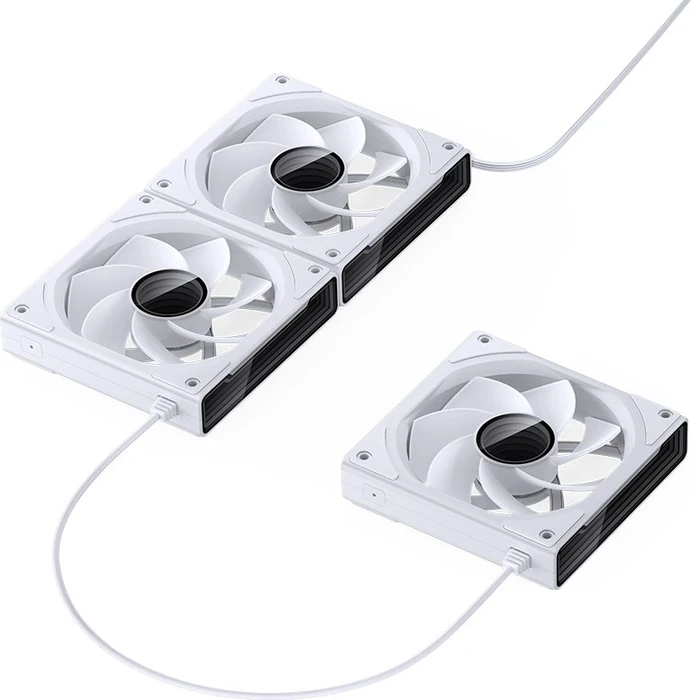 Jonsbo ZK-120WR Reverse, weiß, 120mm, 3er-Pack