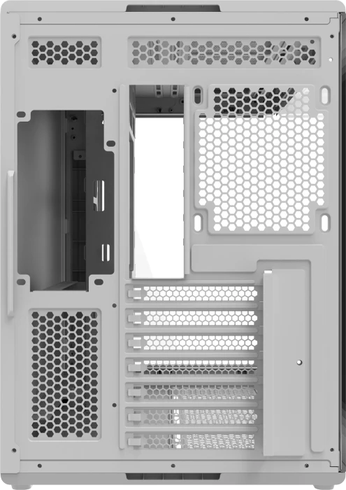 Cooler Master Elite 600 White, weiß, inkl. 4x Lüfter, Glasfenster