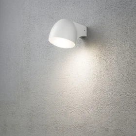 Konstsmide Ferrara 13cm Wandleuchte weiß