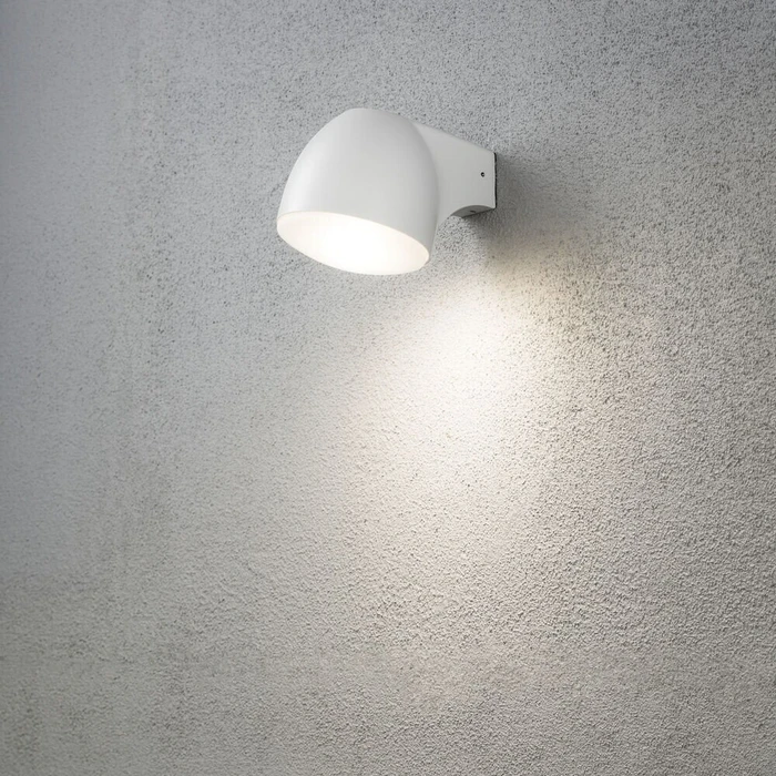 Konstsmide Ferrara 13cm Wandleuchte weiß