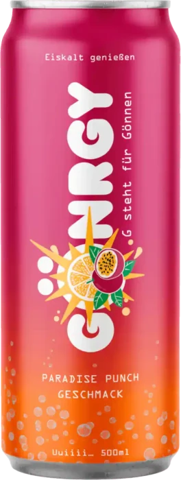 Gönrgy Paradise Punch mit Zucker 500ml