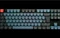 Keychron K1 Pro, schwarz/blau, LEDs RGB, hot-swap, Gateron LOW PROFILE 2.0 RED, USB/Bluetooth, DE Vorschaubild