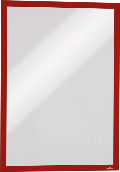 Durable Duraframe Magnetic Schutzrahmen, A3, rot, 5 Stück