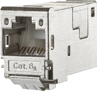 Metz E-DAT Cat6a, RJ-45, 180°