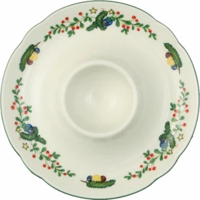 Seltmann Weiden Marie-Luise Weihnachten 43607 Eierbecher mit Ablage