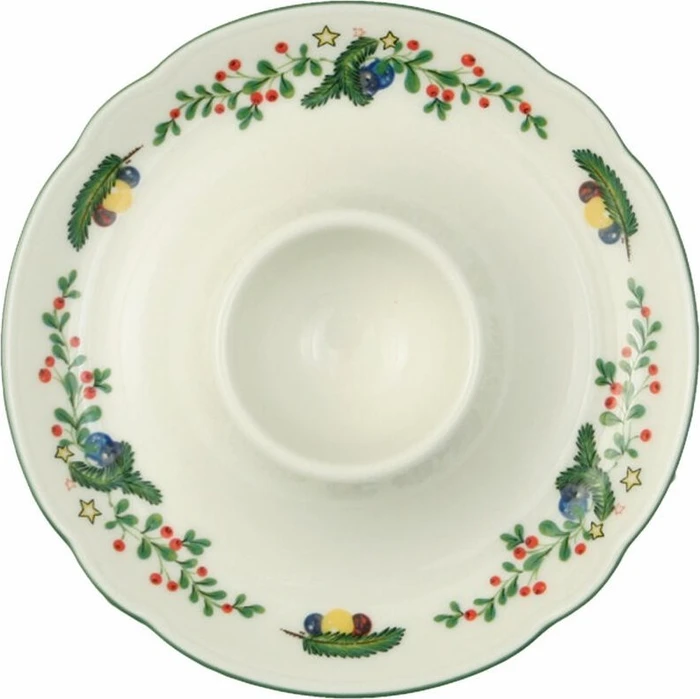 Seltmann Weiden Marie-Luise Weihnachten 43607 Eierbecher mit Ablage