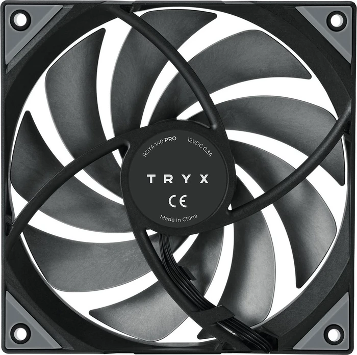 TRYX Rota Pro 140 Black, schwarz, 140mm