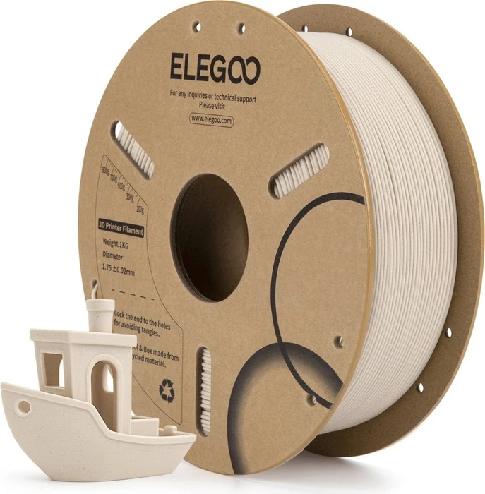 Elegoo PLA, Tan Birch, Spule, 1.75mm, 1.00kg
