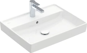 Villeroy & Boch Collaro Handwaschbecken 600x470x160mm, mit Überlauf, weiß alpin