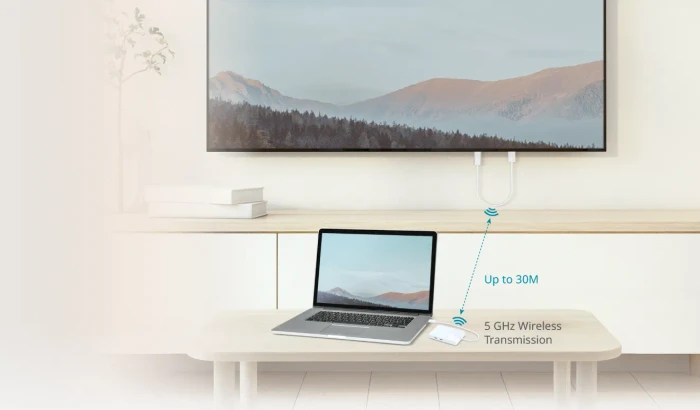 D-Link 5-in-1 USB-C Hub with Wireless HDMI, USB-C 3.0 [Stecker]