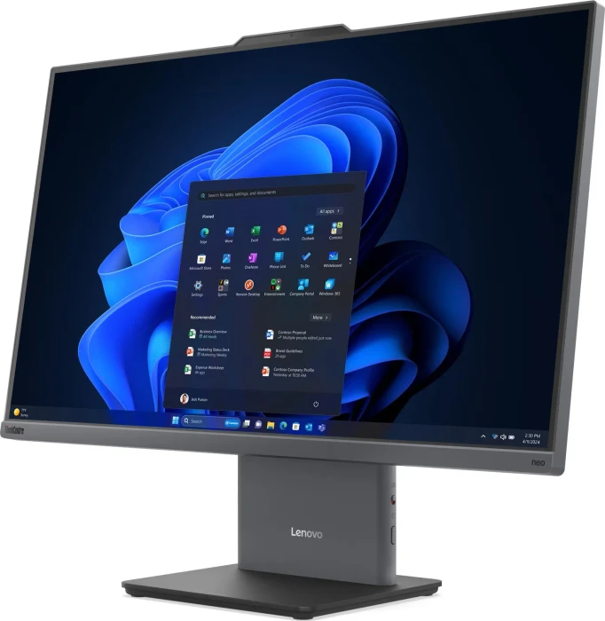 Lenovo ThinkCentre Neo 50a 27 G6 AiO Luna Grey, Core Ultra 5 226V, 16GB RAM, 512GB SSD, DE