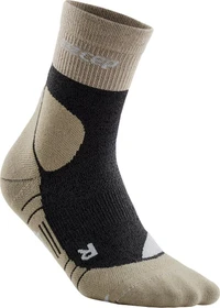 CEP Outdoor Merino Mid Cut Socken braun/schwarz (Damen)