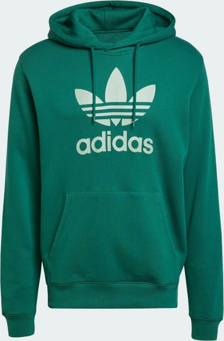 adidas Adicolor Classics Trefoil Hoodie collegiate green (Herren)