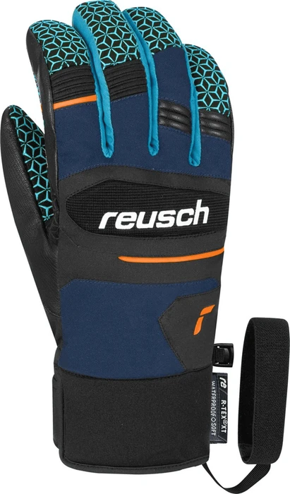 Reusch Scorpion R-Tex XT Handschuhe dress blue/orange popsicle