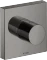 Hansgrohe AXOR ShowerSolutions Ab- und Umstellventil Trio/ Quattro 120/120 Unterputz polished black chrome Vorschaubild
