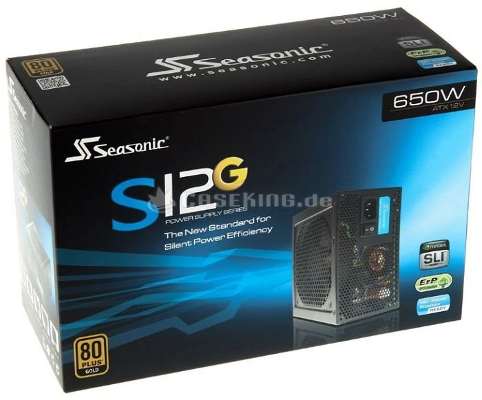 Seasonic S12G 650W, ATX 2.3