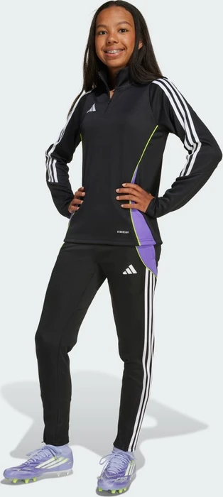 adidas Tiro 24 Slim Trainingshose lang black/purple rush (Junior)