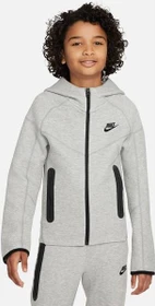 Nike Sportswear Tech Fleece Hoodie dark grey heather/black (Junior)
