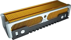 M.2 2280 Alu, doppelseitige Kühler für SSDs, Vollkupfer-Kühlkörper, grau (verschiedene Markenbezeichnungen)