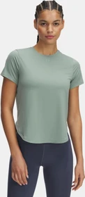 Under Armour Launch Elite Funktionsshirt kurzarm silica green/reflective (Damen)