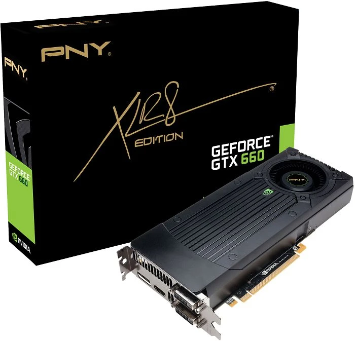 PNY GeForce GTX 660 XLR8 Edition, 2GB GDDR5, 2x DVI, HDMI, DP