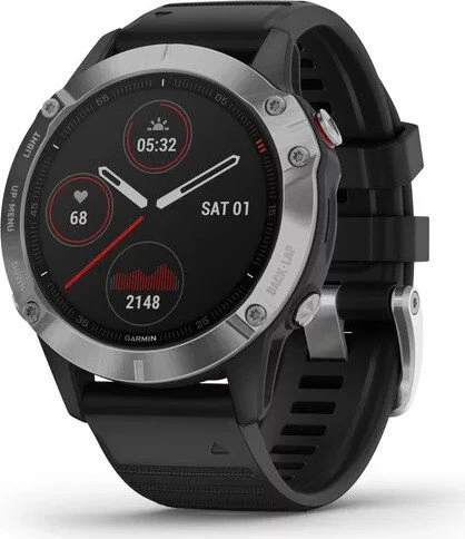 Garmin Fenix 6 schwarz/silber