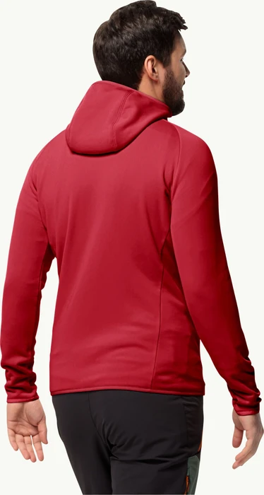 Jack Wolfskin Baiselberg Hoody FZ Jacke red glow (Herren)