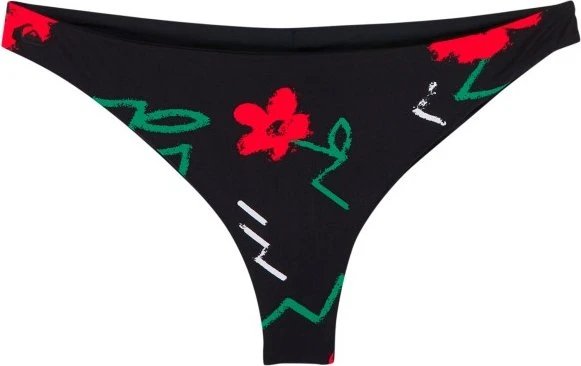 Quiksilver Viacha Bikini-Hose black/steet floral (Damen)