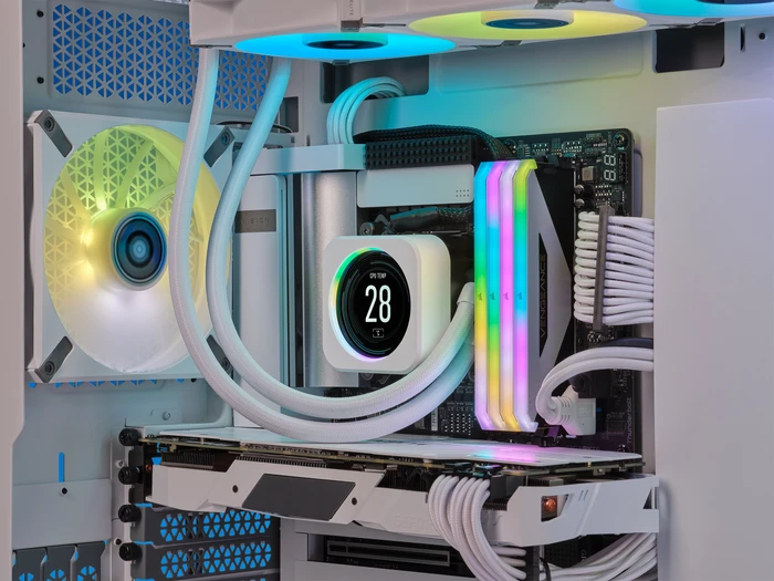 Corsair iCUE Elite LCD CPU-Kühler LCD-Display Upgrade-Kit, White