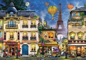 Ravensburger Puzzle Abendspaziergang durch Paris