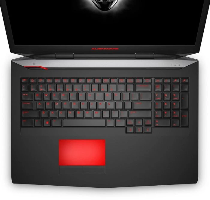 Dell Alienware 17, Core i7-4700MQ, 8GB RAM, 80GB SSD, 1TB HDD, GeForce GTX 880M, DE