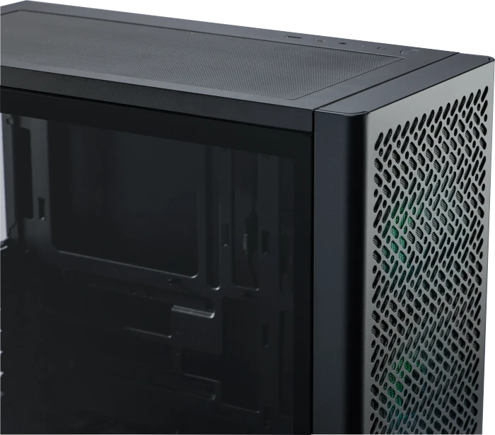 Cooler Master Elite 502 Black, Glasfenster