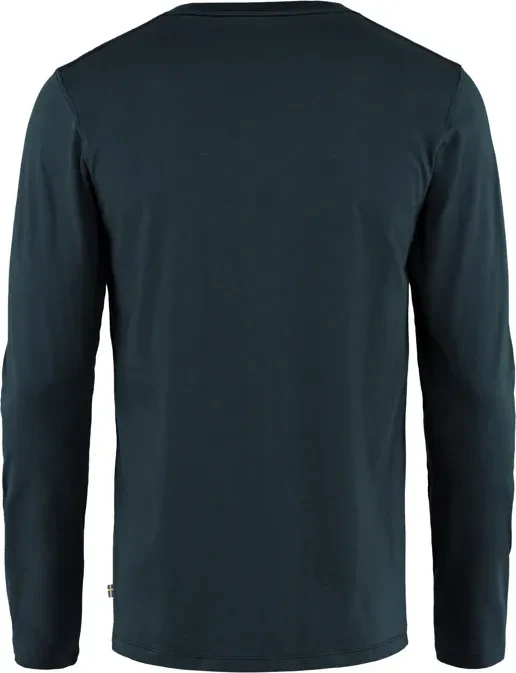 Fjällräven Forever Nagture Badge Shirt langarm dark navy (Herren)