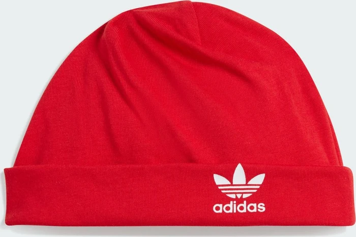 adidas Gift Set mit Beanie Jumpsuit better scarlet (Junior)