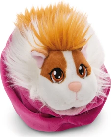 Nici Little Paws Karamell-weißes Meerschweinchen im Körbchen 13cm