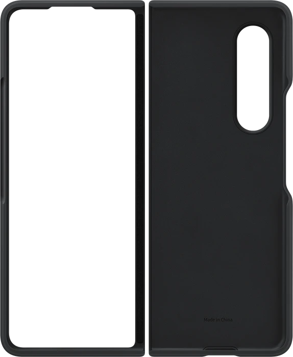 Samsung Silicone Cover für Galaxy Z Fold 3 5G schwarz