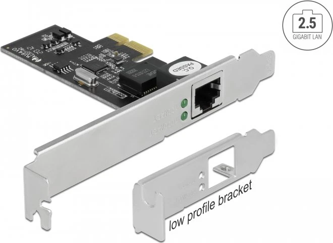 DeLOCK 2.5G LAN-Adapter, RJ-45, PCIe 2.1 x1