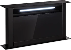 Klarstein CGCH3 Royal Flush Eco Downdraft Kochfeldabzug schwarz