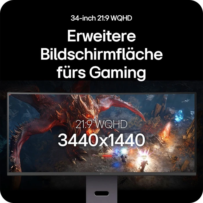LG UltraGear G6 34G60ZA-B, 34"