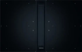 Bora Professional 3.0 Set PKAS3FIABR All Black Rough Induktionskochfeld mit Kochfeldabzug autark