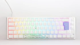 Ducky One 3 SF PBT, LEDs RGB, Pure White, MX SPEED RGB Silver, USB, UK (DKON2167ST-PUKPDPWWWSC1)