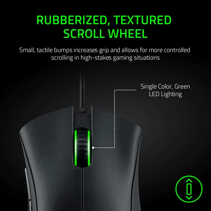 Razer DeathAdder Essential 2021, schwarz, USB