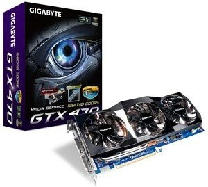 GIGABYTE GeForce GTX 470 OC (Rev. 2.0), 1.25GB GDDR5, 2x DVI, Mini HDMI