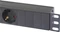 Sygonix 19" Aluminium Steckdosenleiste, 1HE, 6-fach, 230V, schwarz, 2m Vorschaubild