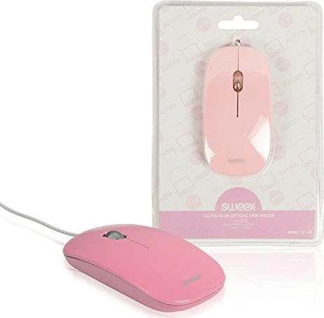 Sweex MI1101 Mouse rosa, USB