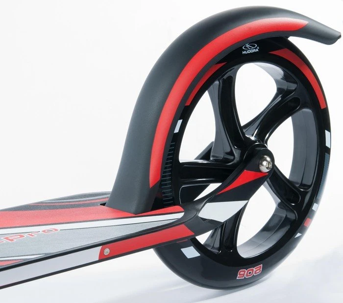 Hudora Big Wheel RX-Pro 205 Scooter rot/schwarz