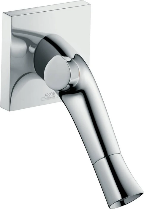 Hansgrohe Axor Uno Waschbeckenarmatur 70 mit Bügelgriff und Ablaufgarnitur polished brass