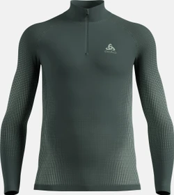 Odlo Performance Warm Baselayer Half Zip Funktionsshirt langarm urban chic (Herren)