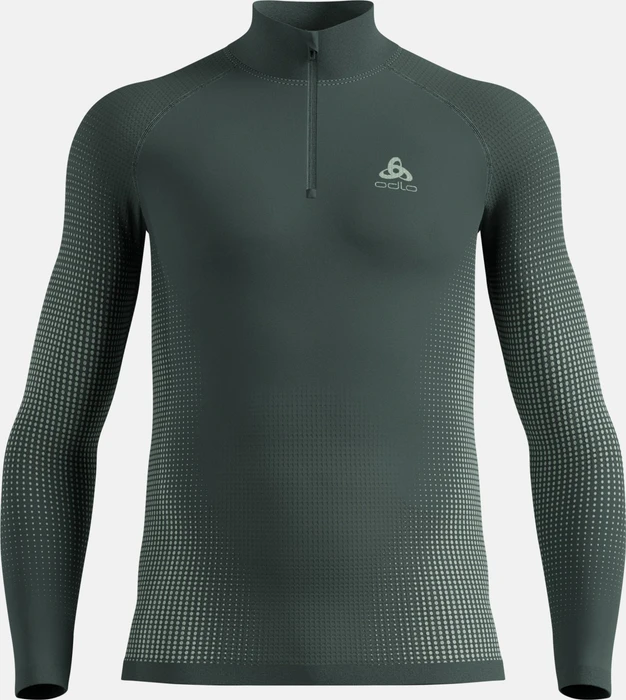 Odlo Performance Warm Baselayer Half Zip Funktionsshirt langarm urban chic (Herren)